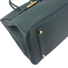 Load image into Gallery viewer, HERMES Birkin 35 Togo Leather Tote Bag Vert Cypress