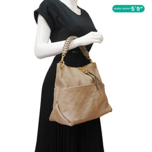 Load image into Gallery viewer, LOUIS VUITTON Maida Monogram Empreinte Leather Hobo Shoulder Bag Dune