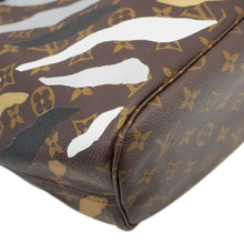 Load image into Gallery viewer, LOUIS VUITTON X LOL Neverfull MM Monogram Canvas Tote Bag Brown