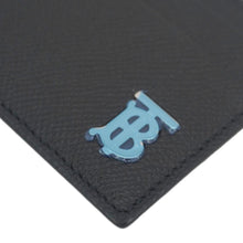 Load image into Gallery viewer, BURBERRY TB Leather Card Holder Black