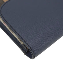 Load image into Gallery viewer, BURBERRY Hampshire Small House Check Crossbody Bag Navy Blue