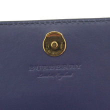 Load image into Gallery viewer, BURBERRY Hampshire Small House Check Crossbody Bag Navy Blue