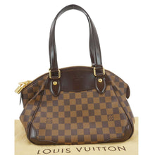 Load image into Gallery viewer, LOUIS VUITTON Verona PM Damier Ebene Satchel Bag Brown