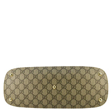 Load image into Gallery viewer, GUCCI Linea A Supreme Canvas Hobo Shoulder Bag Beige 414930