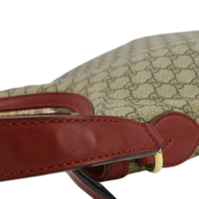 Load image into Gallery viewer, GUCCI Linea A Supreme Canvas Hobo Shoulder Bag Beige 414930