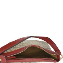 Load image into Gallery viewer, GUCCI Linea A Supreme Canvas Hobo Shoulder Bag Beige 414930