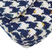 Load image into Gallery viewer, CHANEL 19 Flap Medium Quilted Tweed Hobo Bag Navy Blue