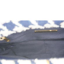 Load image into Gallery viewer, CHANEL 19 Flap Medium Quilted Tweed Hobo Bag Navy Blue