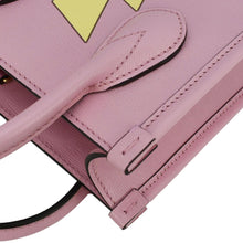 Load image into Gallery viewer, GUCCI X BNF Bananya Print Leather Vertical Tote Bag Pink 671623