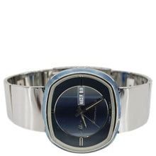 Load image into Gallery viewer, Mido Commander 1970 Day Date Men's Stainless Steel Watch Blue Dial 41MM