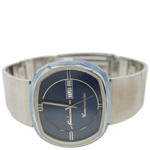 Load image into Gallery viewer, Mido Commander 1970 Day Date Men's Stainless Steel Watch Blue Dial 41MM