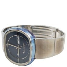Load image into Gallery viewer, Mido Commander 1970 Day Date Men's Stainless Steel Watch Blue Dial 41MM