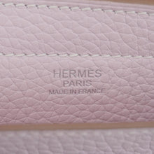 Load image into Gallery viewer, HERMES Cabasellier 31 Taurillon Clemence leather Tote Bag Light Pink