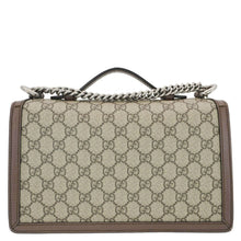 Load image into Gallery viewer, GUCCI Dionysus GG Supreme Canvas Top Handle Shoulder Bag Beige 621512