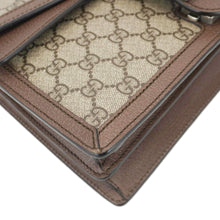 Load image into Gallery viewer, GUCCI Dionysus GG Supreme Canvas Top Handle Shoulder Bag Beige 621512