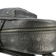 Load image into Gallery viewer, MCM Stark Side Stud Visetos Canvas Backpack Bag Black