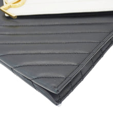 Load image into Gallery viewer, YVES SAINT LAURENT Envelope Leather Chain Shoulder Bag Bicolor