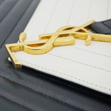 Load image into Gallery viewer, YVES SAINT LAURENT Envelope Leather Chain Shoulder Bag Bicolor