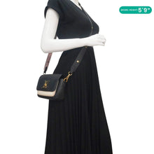 Load image into Gallery viewer, LOUIS VUITTON Lockme Tender Grained Calfskin Leather Shoulder Bag Black
