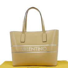 Load image into Gallery viewer, VALENTINO By Mario Valentino Leather Tote Bag Cream