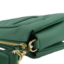 Load image into Gallery viewer, MCM Travia Small Spanish Calf Leather Shoulder Bag Green