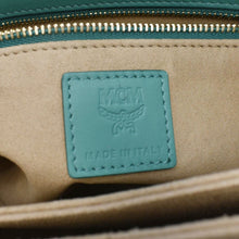 Load image into Gallery viewer, MCM Travia Small Spanish Calf Leather Shoulder Bag Green