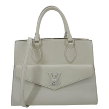 Load image into Gallery viewer, LOUIS VUITTON Lockme PM Monochrome Soft Calfskin Leather Tote Bag White