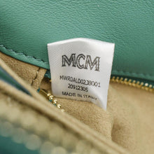 Load image into Gallery viewer, MCM Travia Small Spanish Calf Leather Shoulder Bag Green