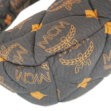 Load image into Gallery viewer, MCM Aren Padded Nylon Hobo Bag Black