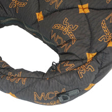 Load image into Gallery viewer, MCM Aren Padded Nylon Hobo Bag Black
