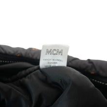 Load image into Gallery viewer, MCM Aren Padded Nylon Hobo Bag Black