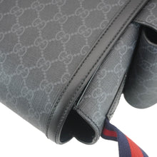 Load image into Gallery viewer, GUCCI Diaper GG Supreme Canvas Messenger Bag Black 495909