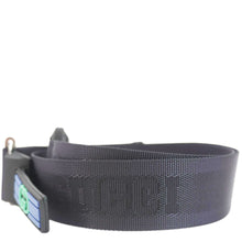 Load image into Gallery viewer, GUCCI GG Crystal Nylon Belt Size 100.40 Blue 778889