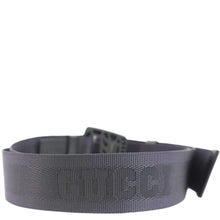 Load image into Gallery viewer, GUCCI GG Crystal Nylon Belt Size 100.40 Blue 778889