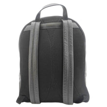 Load image into Gallery viewer, GUCCI Web Logo Print Leather Backpack Black 547834