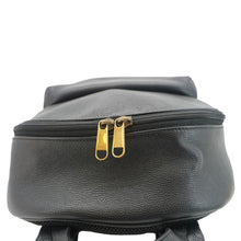 Load image into Gallery viewer, GUCCI Web Logo Print Leather Backpack Black 547834