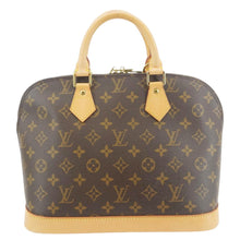 Load image into Gallery viewer, LOUIS VUITTON Alma PM Monogram Canvas Satchel Bag Brown