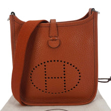 Load image into Gallery viewer, HERMES Evelyne Taurillon Leather Crossbody Bag Cuivre