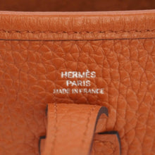 Load image into Gallery viewer, HERMES Evelyne Taurillon Leather Crossbody Bag Cuivre