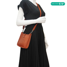 Load image into Gallery viewer, HERMES Evelyne Taurillon Leather Crossbody Bag Cuivre