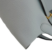 Load image into Gallery viewer, HERMES Picotin Lock 18 Taurillon Clemence Leather Hobo Bag Light Blue