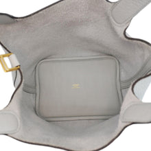 Load image into Gallery viewer, HERMES Picotin Lock 18 Taurillon Clemence Leather Hobo Bag Light Blue