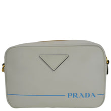 Load image into Gallery viewer, PRADA Mirage Leather Camera Crossbody Bag White