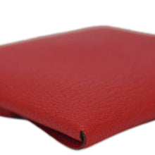 Load image into Gallery viewer, HERMES Calvi Leather Card Holder Red