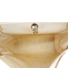 Load image into Gallery viewer, HERMES Herbag Toile Canvas Tote Shoulder Bag Off White