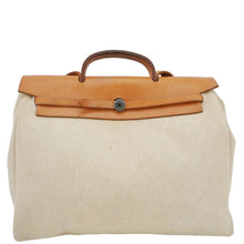 Load image into Gallery viewer, HERMES Herbag Toile Canvas Tote Shoulder Bag Off White