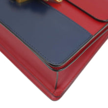 Load image into Gallery viewer, GUCCI Queen Margaret Bee Blind For Love Leather Shoulder Bag Multicolor 476541