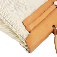 Load image into Gallery viewer, HERMES Herbag Toile Canvas Tote Shoulder Bag Off White