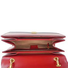 Load image into Gallery viewer, GUCCI Queen Margaret Bee Blind For Love Leather Shoulder Bag Multicolor 476541