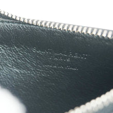 Load image into Gallery viewer, YVES SAINT LAURENT Leather Coin Card holder Black